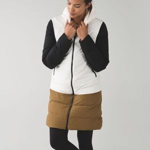 RARE Lululemon Cold As Fluff Colorblock Parka 6